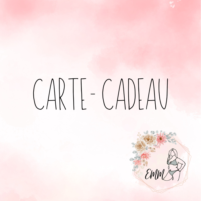 CARTE-CADEAU CRÉATIONS EMM